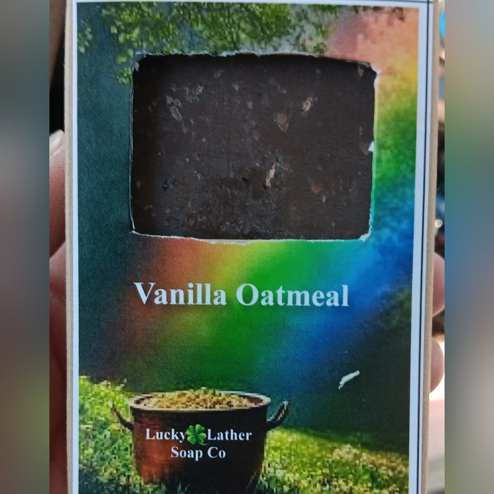 "Vanilla Oatmeal" Cold Press Bar Soap